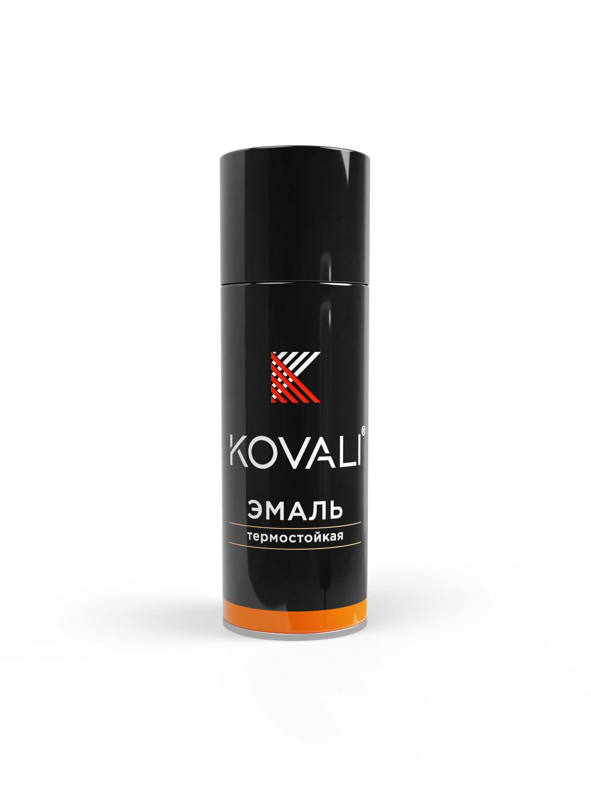 Аэрозольная эмаль термостойкая KOVALI
